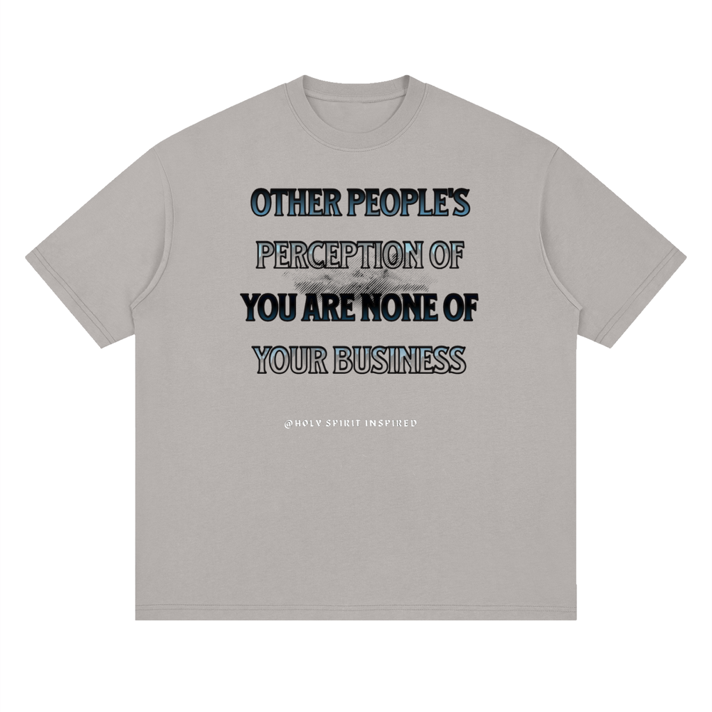 Other people's perception of.....