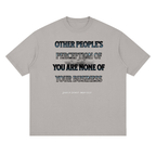 Other people's perception of.....