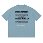 Other people's perception of.....