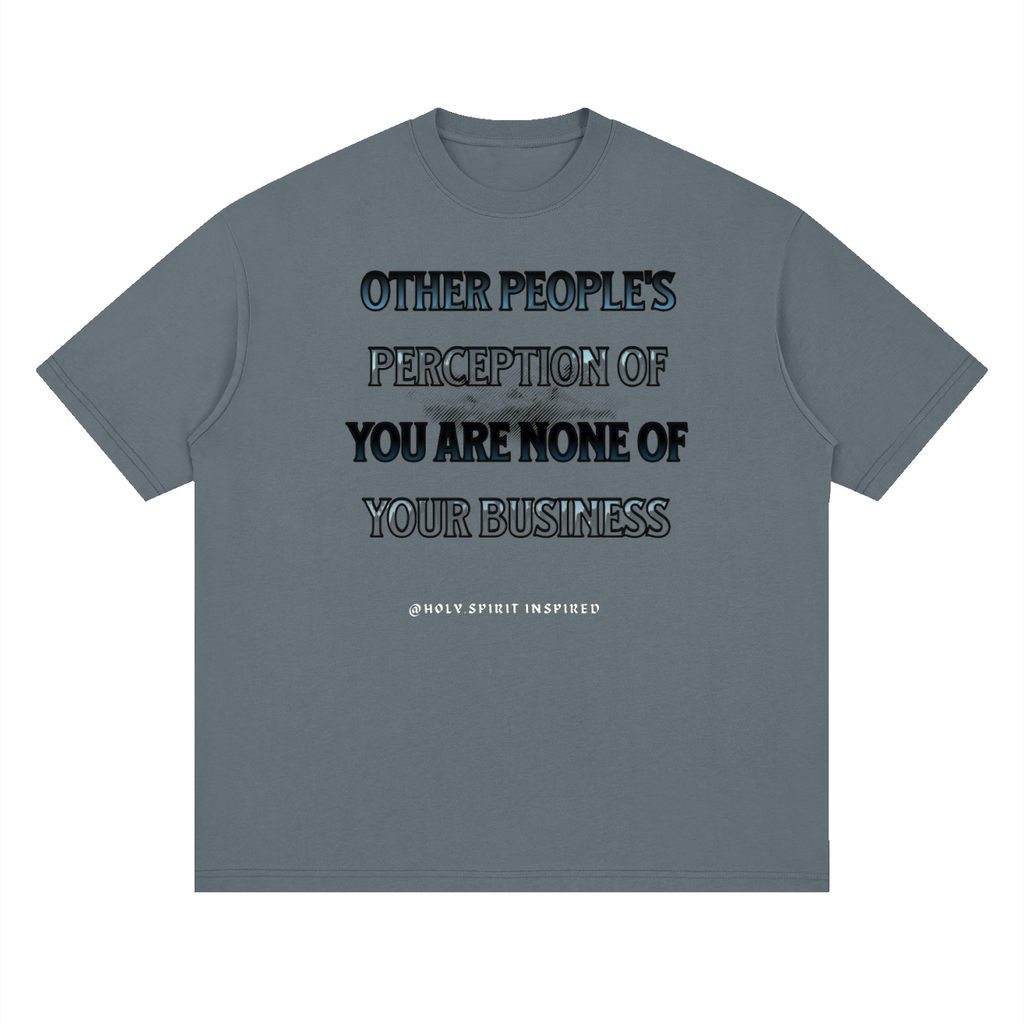 Other people's perception of.....