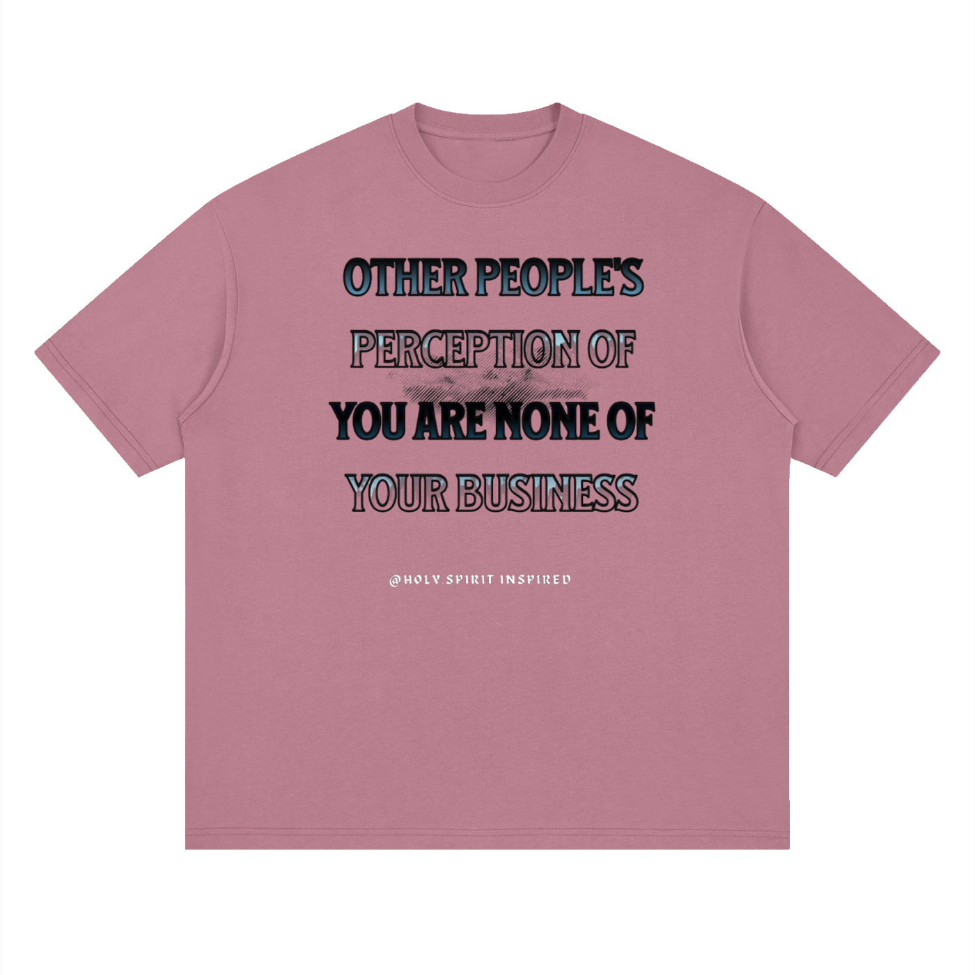 Other people's perception of.....